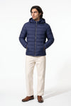 Men's Lightweight Warm Hooded Quilted Puffer Jacket