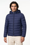 Men's Lightweight Warm Hooded Quilted Puffer Jacket