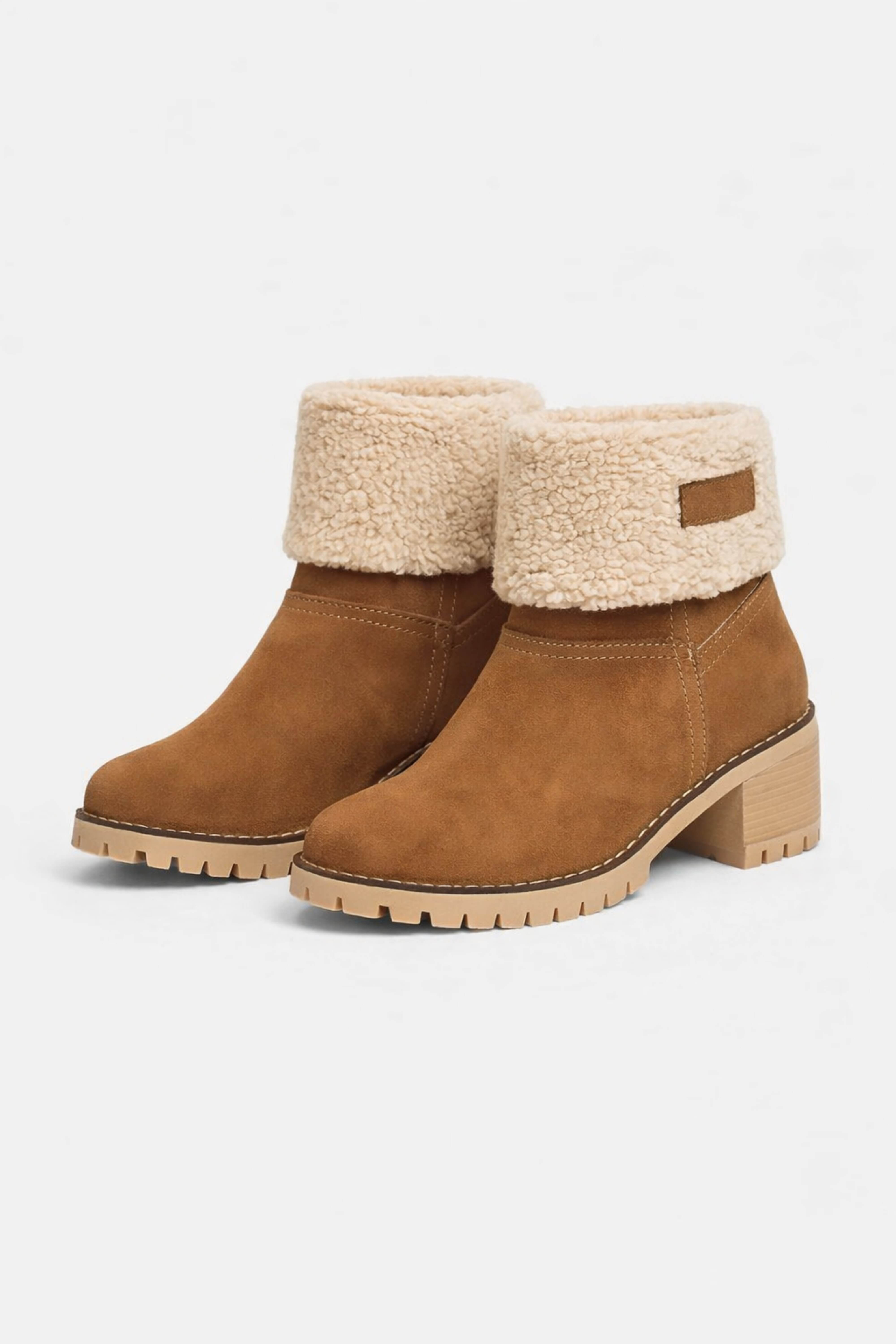 Caurelle | Women’s Fleece Cuff Ankle Boots