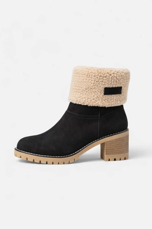 Caurelle | Women’s Fleece Cuff Ankle Boots