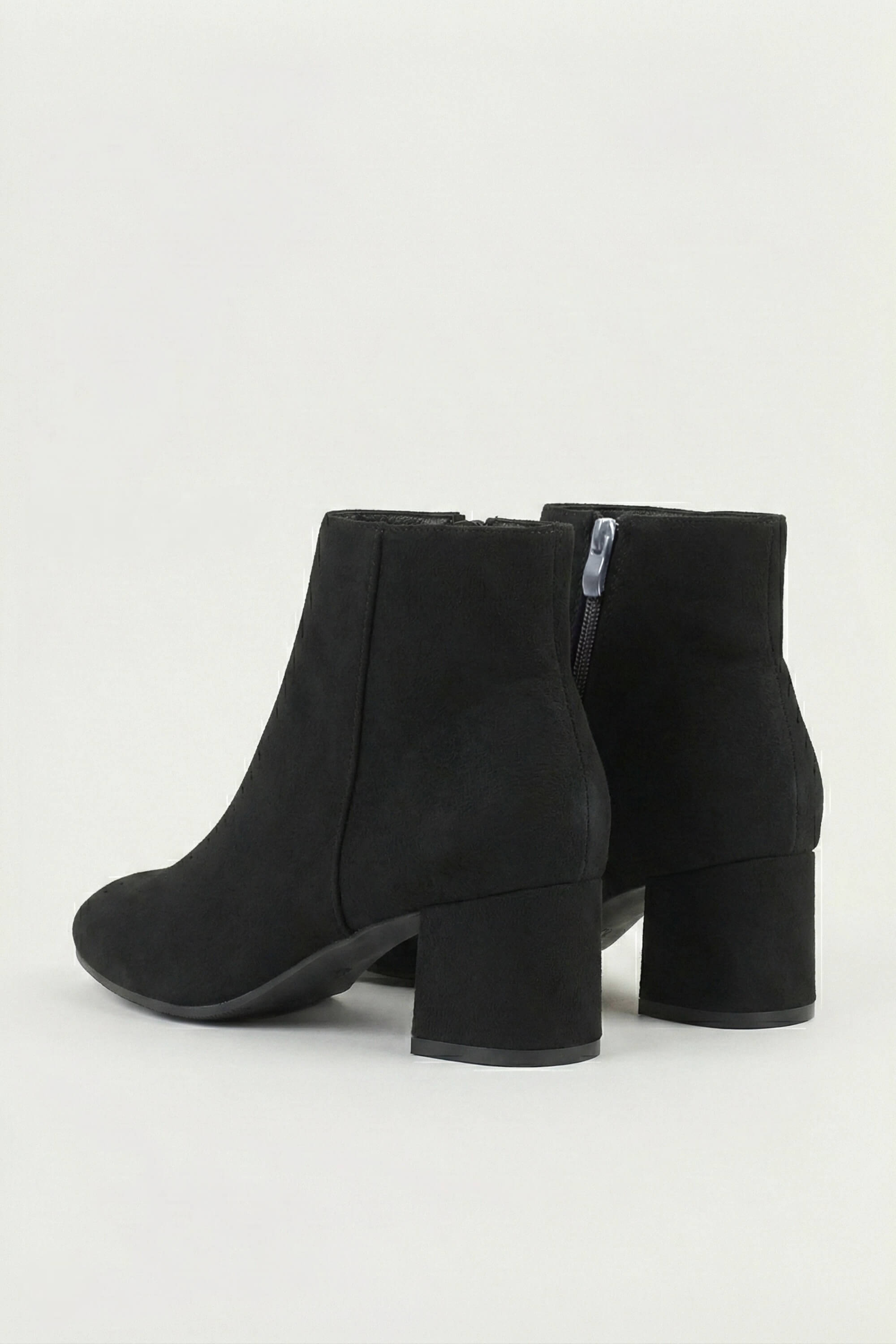 Caurelle | Women’s Elegant Ankle Boots - Classic Block Heel