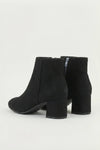 Caurelle | Women’s Elegant Ankle Boots - Classic Block Heel