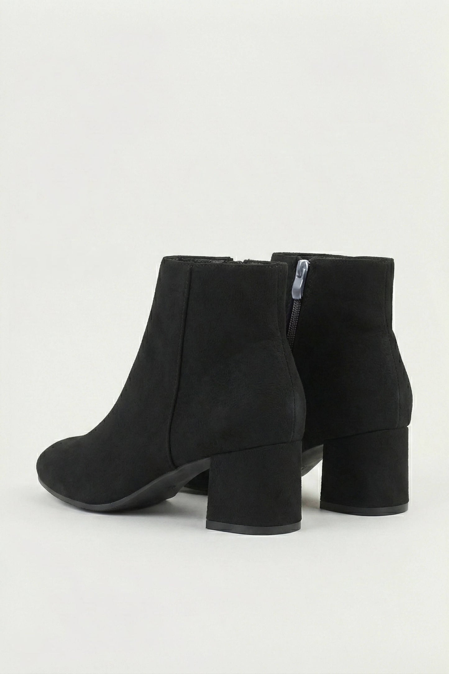 Caurelle | Women’s Elegant Ankle Boots - Classic Block Heel