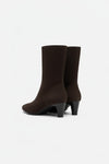 Caurelle | Women’s Ankle Boots – Luxurious PU Suede, Thick Heel Elegance