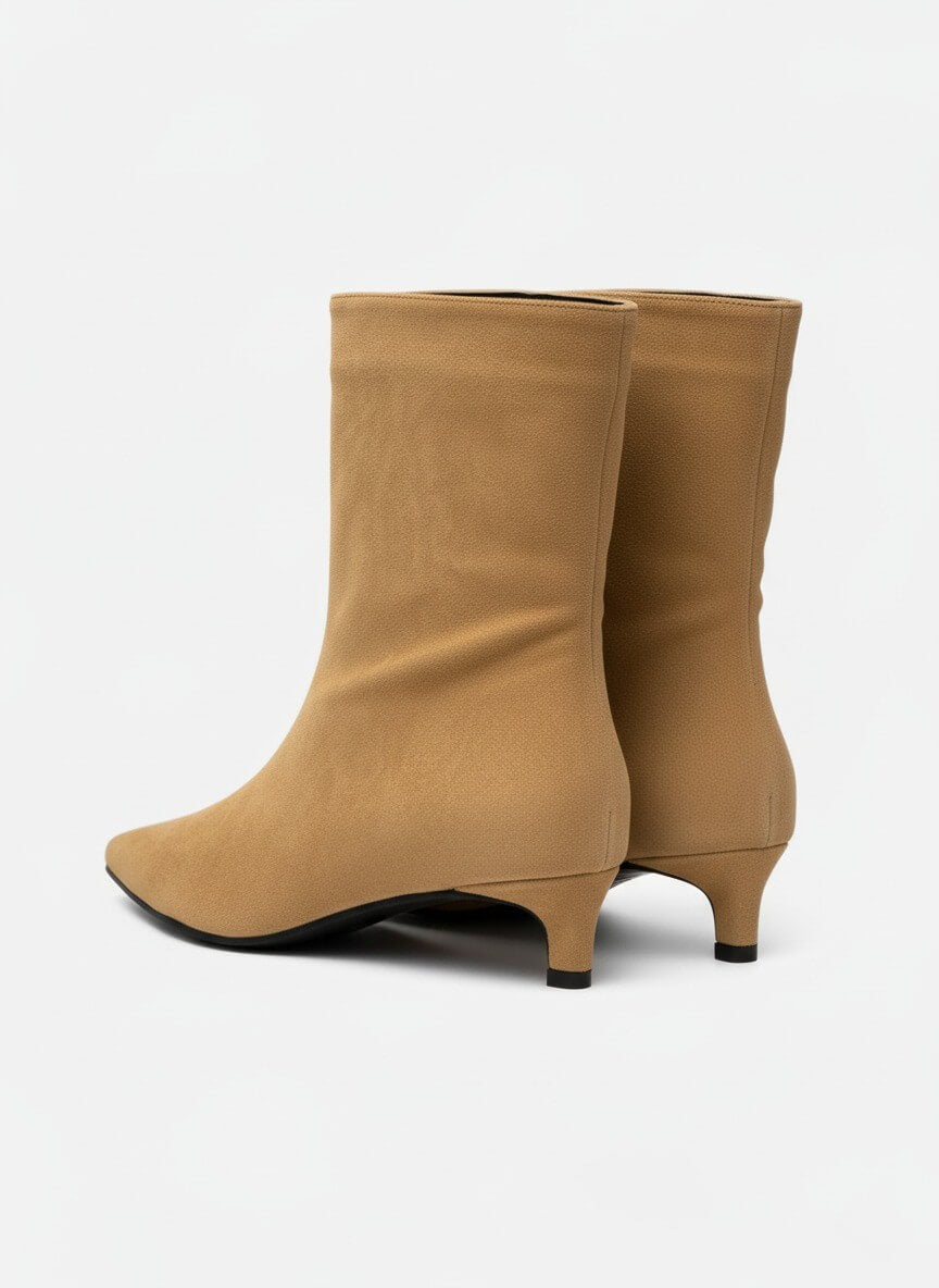 Caurelle | Women’s Pointed-Toe Ankle Boots – Vintage Elegance