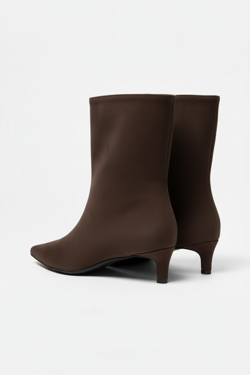 Caurelle | Women’s Pointed-Toe Ankle Boots – Vintage Elegance