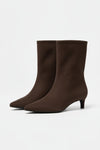 Caurelle | Women’s Pointed-Toe Ankle Boots – Vintage Elegance