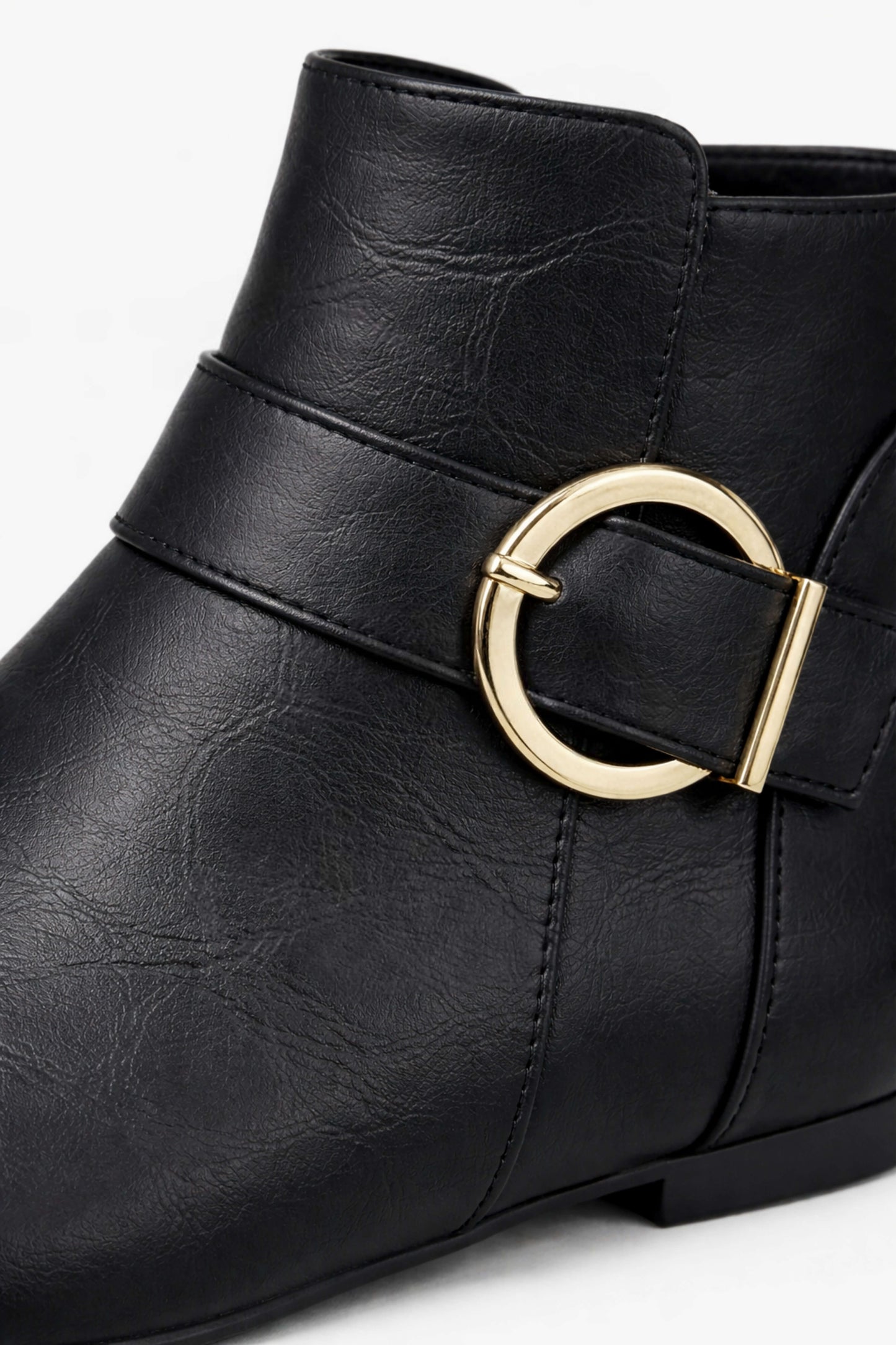 Caurelle | Women’s Timeless Ankle Boots with Buckle Detail