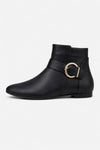 Caurelle | Women’s Timeless Ankle Boots with Buckle Detail