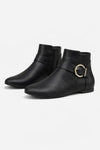 Caurelle | Women’s Timeless Ankle Boots with Buckle Detail