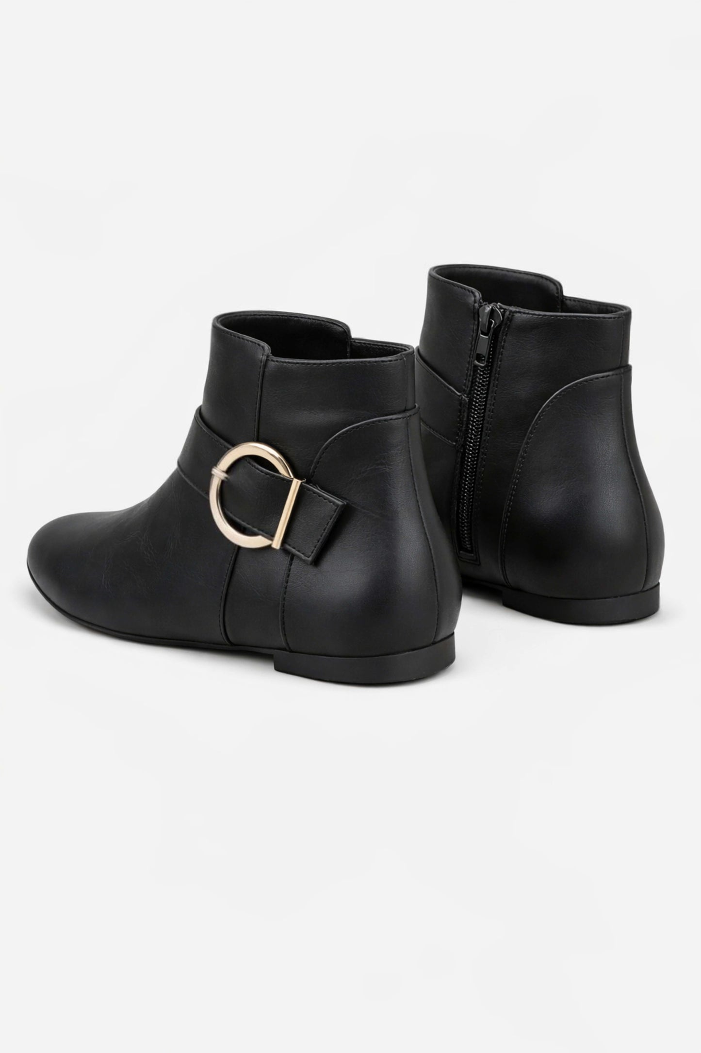Caurelle | Women’s Timeless Ankle Boots with Buckle Detail