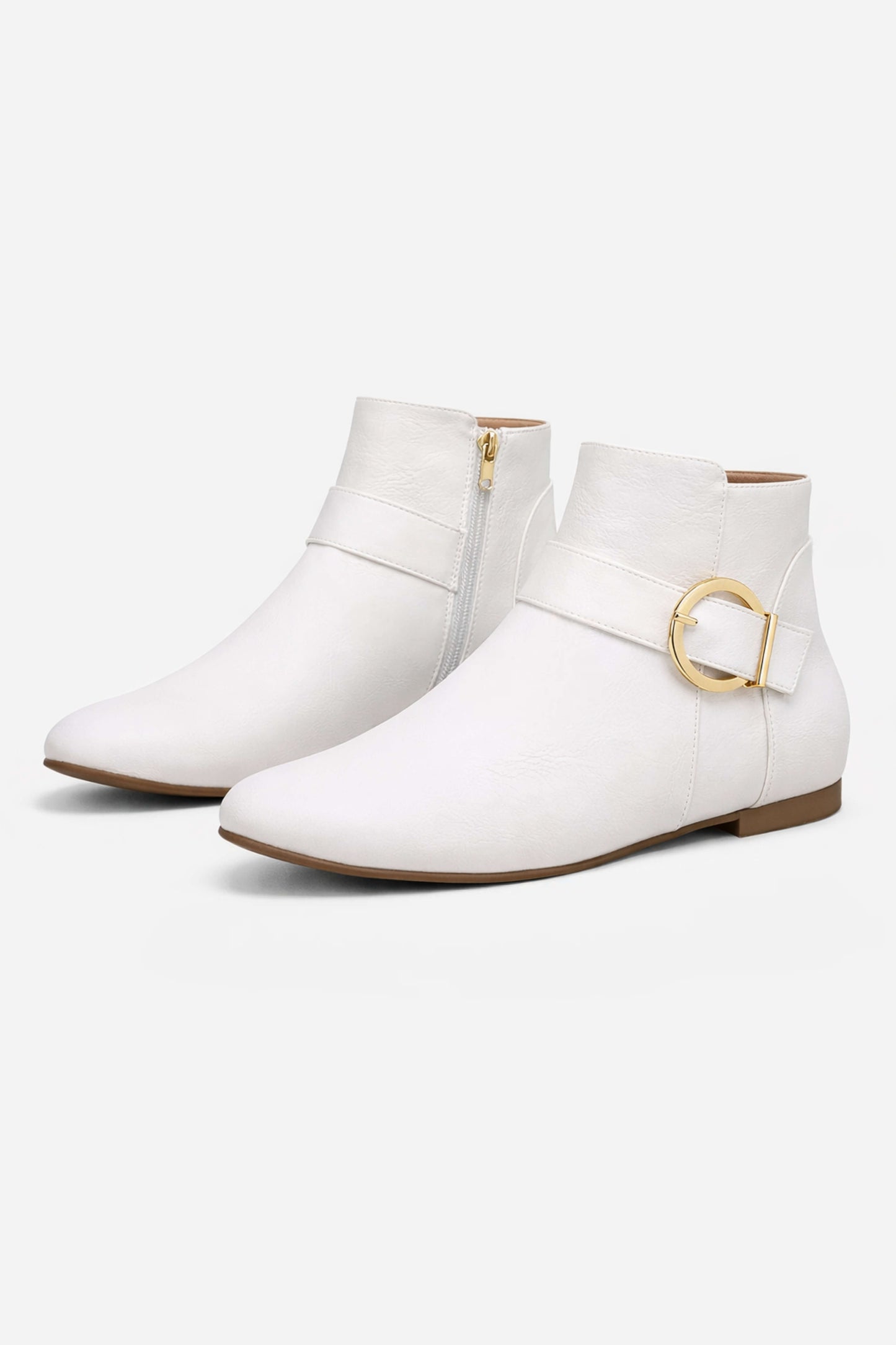Caurelle | Women’s Timeless Ankle Boots with Buckle Detail