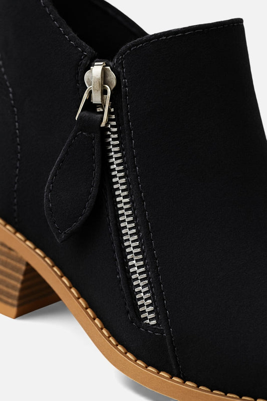 Caurelle | Women's Black Ankle Boots for Everyday Wear