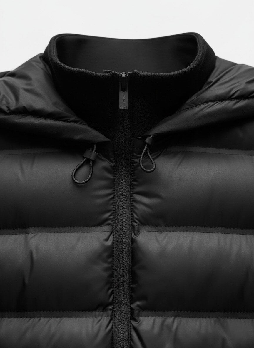 Caurelle | Women’s Black Puffer Jacket – Modern Warmth with Effortless Grace