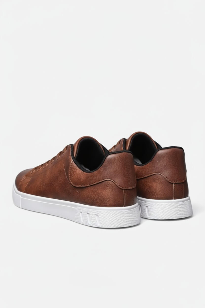 Caurelle | Men’s Casual Shoes – Lace-Up Solid Colour