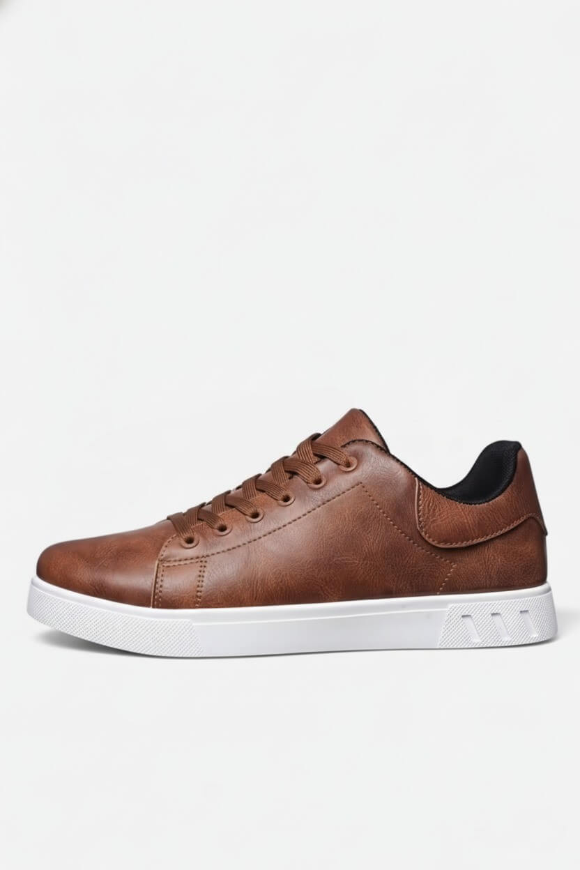 Caurelle | Men’s Casual Shoes – Lace-Up Solid Colour