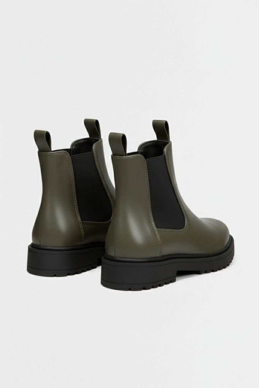 Caurelle | Women’s Chelsea Boots – Slip-On Chunky Platform Design