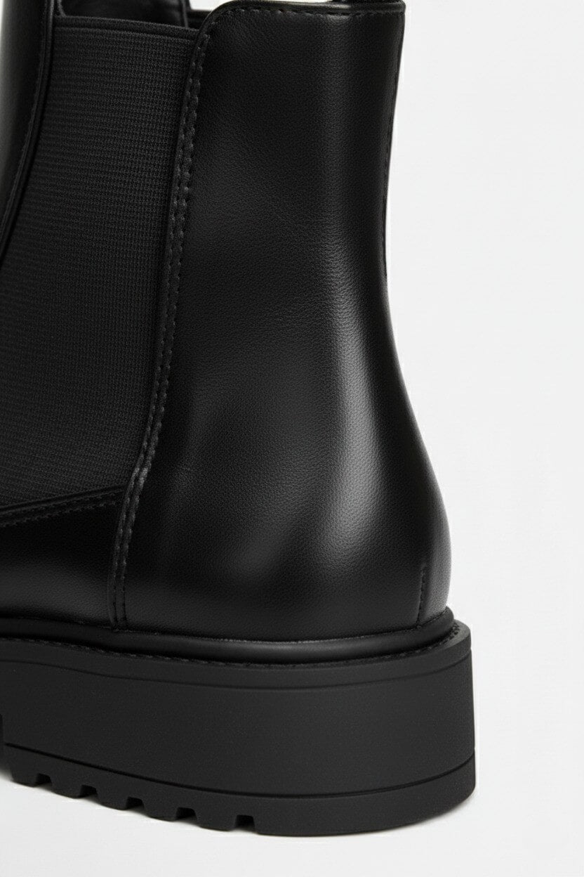 Caurelle | Women’s Chelsea Boots – Slip-On Chunky Platform Design