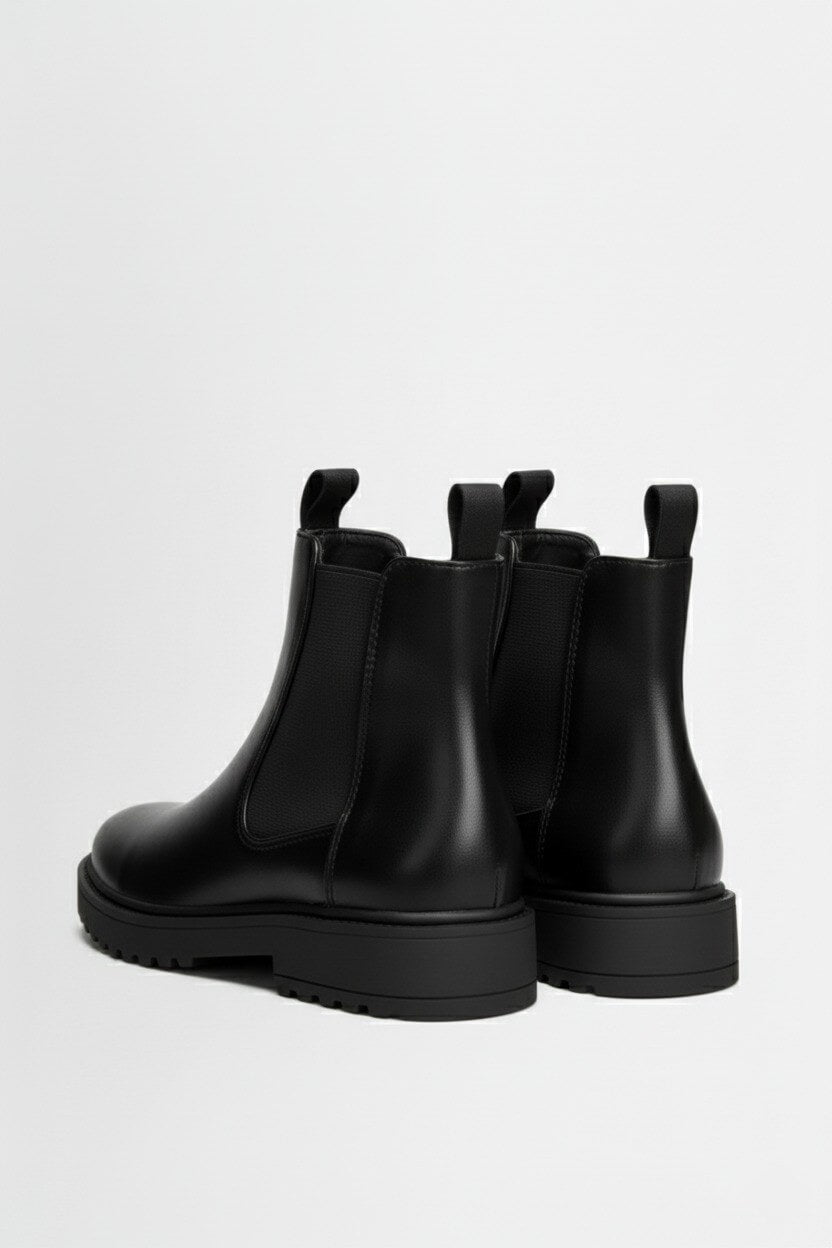 Caurelle | Women’s Chelsea Boots – Slip-On Chunky Platform Design