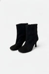 Caurelle | Women’s Elegant Suede-Look Ankle Boots - Slim Heel