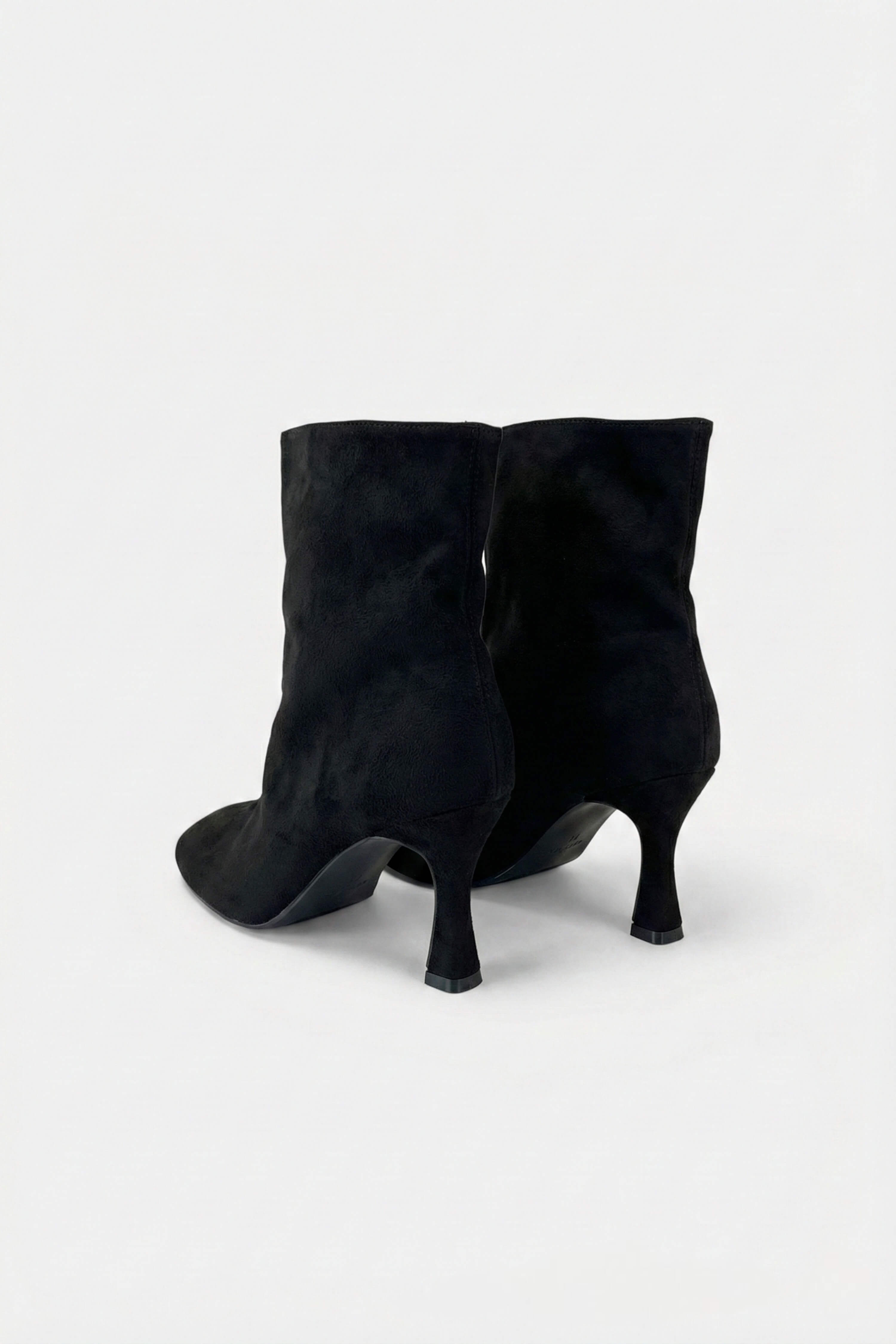 Caurelle | Women’s Elegant Suede-Look Ankle Boots - Slim Heel