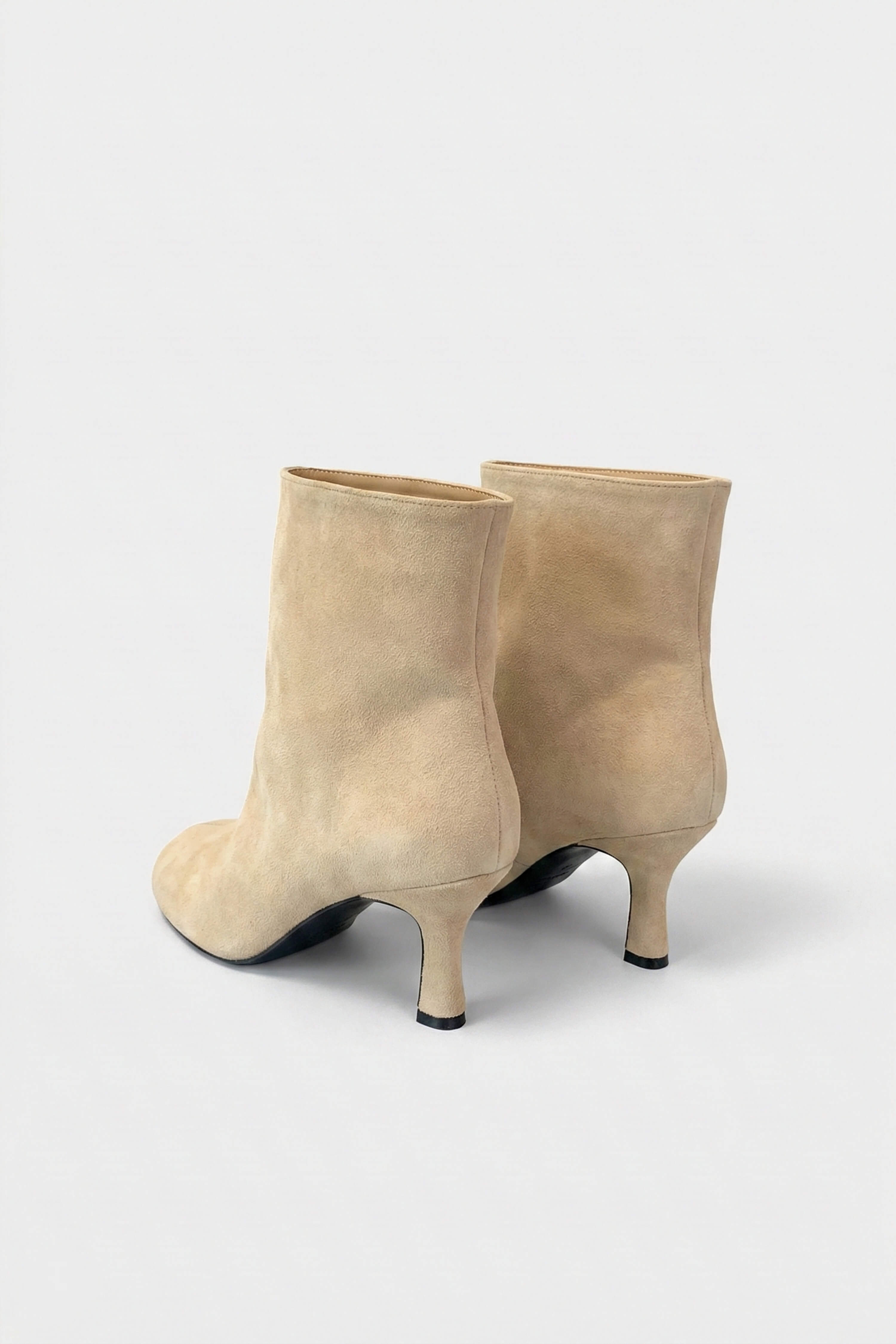 Caurelle | Women’s Elegant Suede-Look Ankle Boots - Slim Heel
