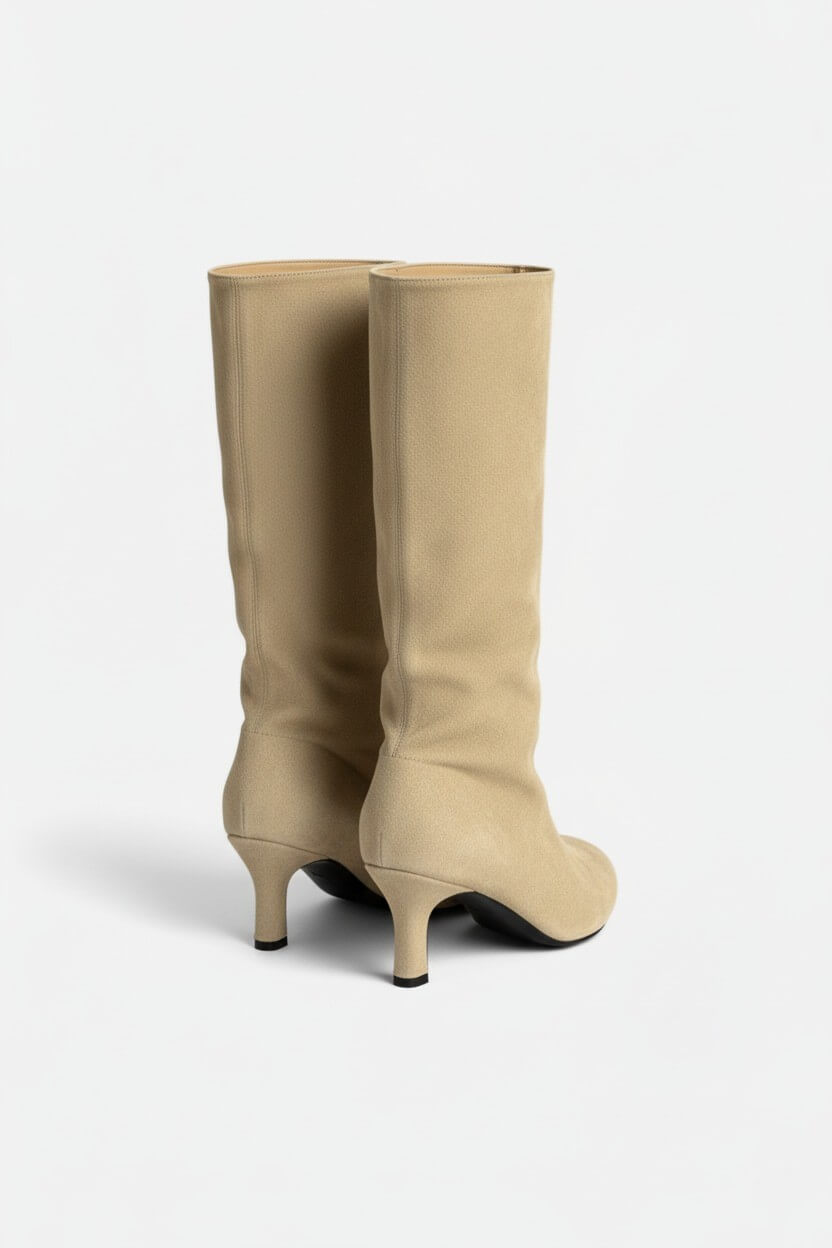 Caurelle | Women’s Round-Toe Knee-High Boots – Winter Street Elegance