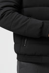 Caurelle | Men’s Stand-Collar Puffer Jacket with Fleece Lining