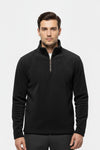 Caurelle | Men’s Half-Zip Jumper – Stand Collar Autumn Winter Knit