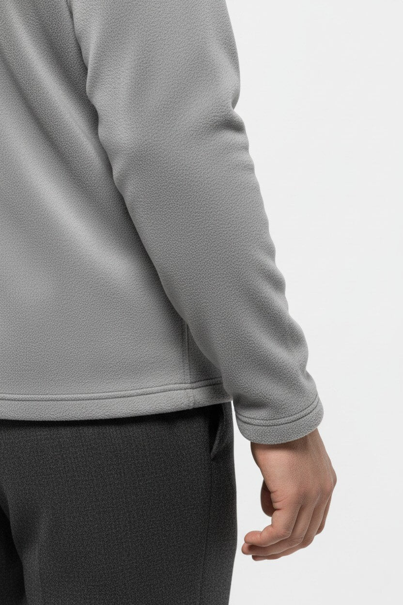 Caurelle | Men’s Half-Zip Jumper – Stand Collar Autumn Winter Knit