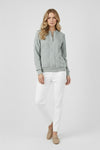 Caurelle | Women’s Half-Zip Pullover – Elegant Cable Knit Jumper