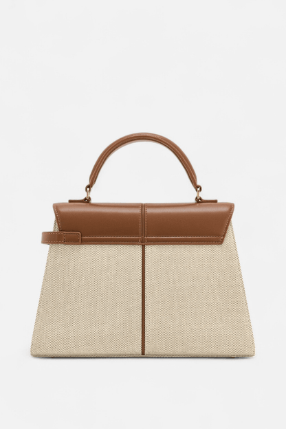 Caurelle | Women's Versatile Fashion Leather Top-Handle Handbag – Timeless Elegance