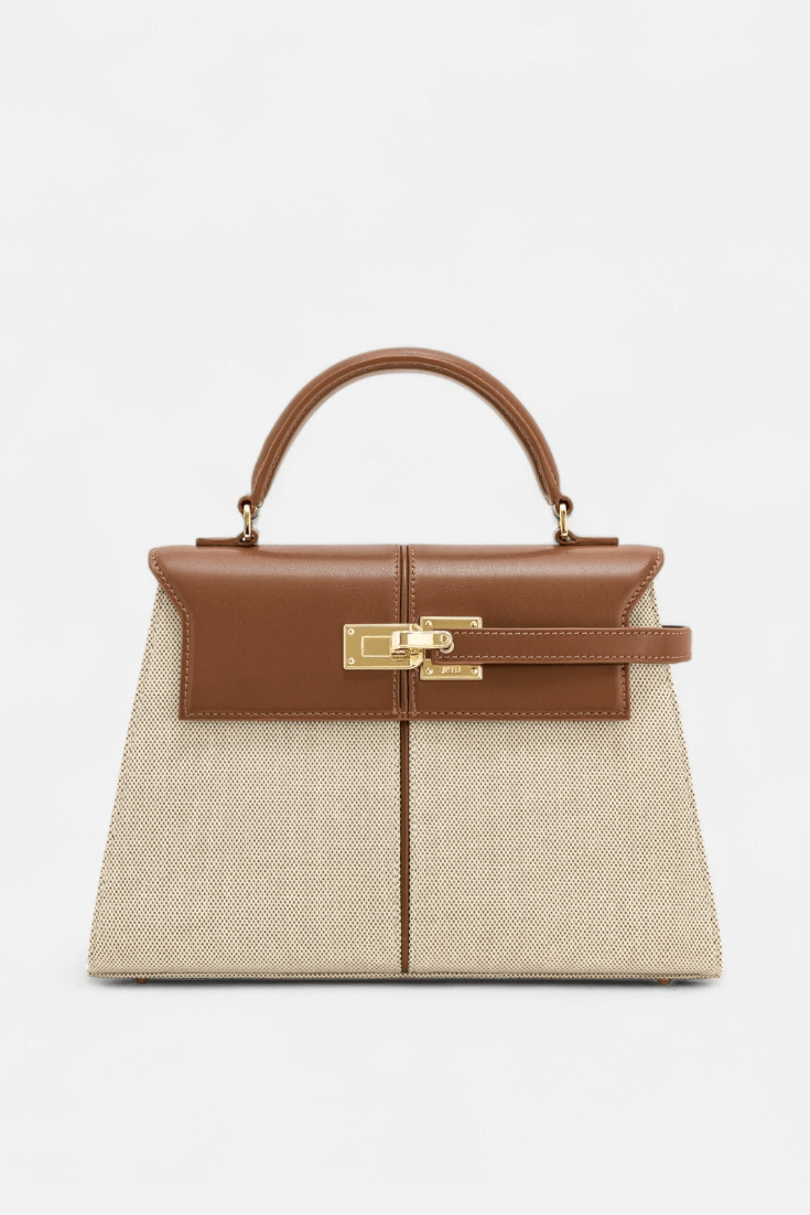 Caurelle | Women's Versatile Fashion Leather Top-Handle Handbag – Timeless Elegance