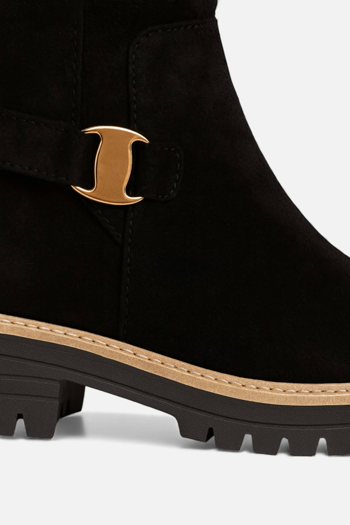 Caurelle | Women’s Knee High Boots with Refined Buckle Detail