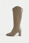 Caurelle | Women’s Knee-High Boots – Thick Heel Elegance