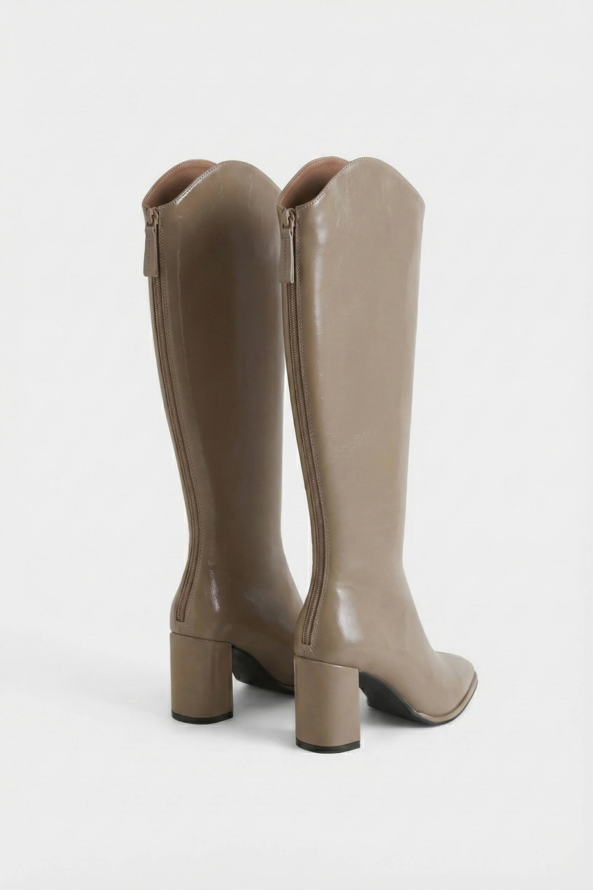 Caurelle | Women’s Knee-High Boots – Thick Heel Elegance