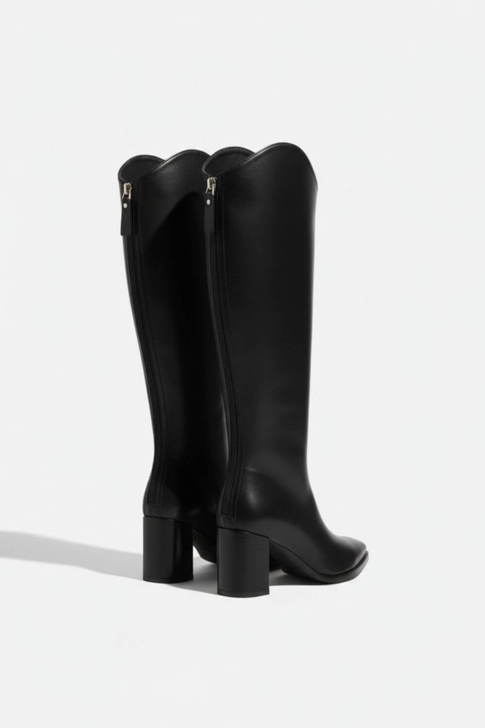 Caurelle | Women’s Knee-High Boots – Thick Heel Elegance
