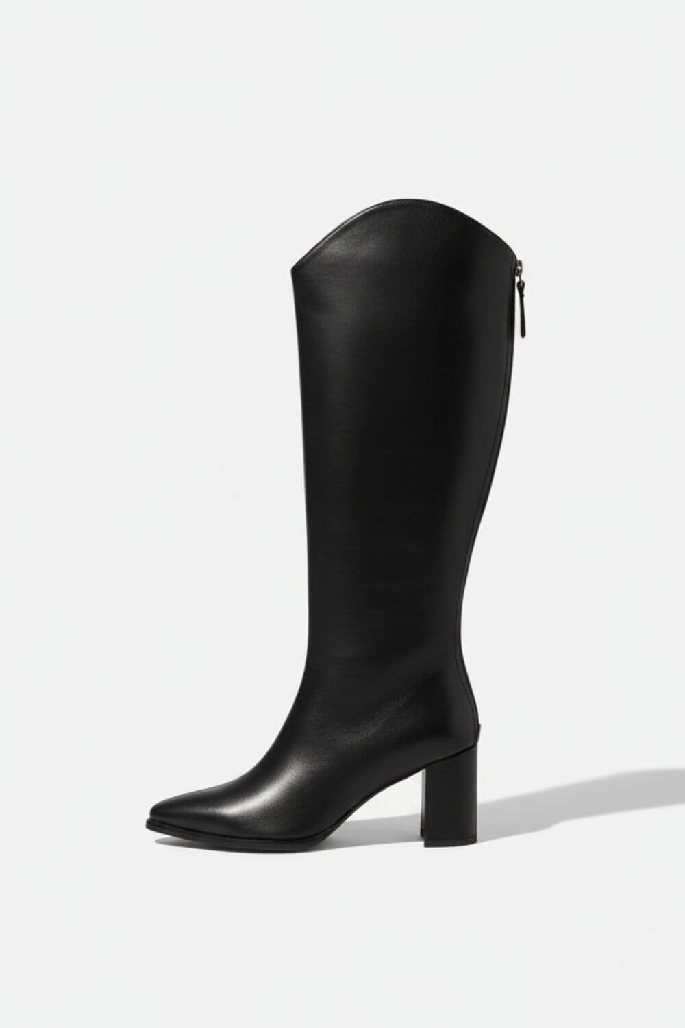 Caurelle | Women’s Knee-High Boots – Thick Heel Elegance