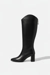 Caurelle | Women’s Knee-High Boots – Thick Heel Elegance