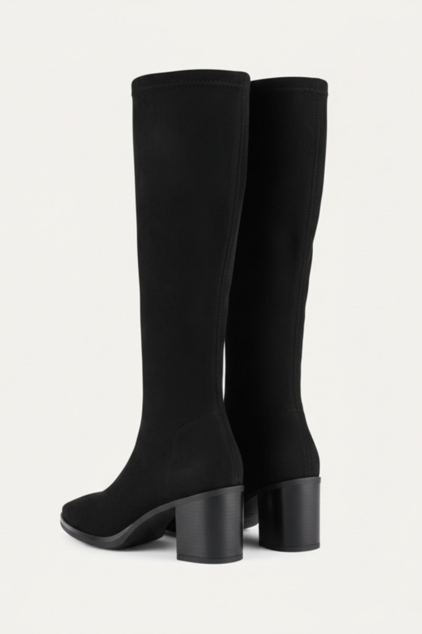Caurelle | Women’s Knee-High Block Heel Boots – Elegant Winter Silhouette