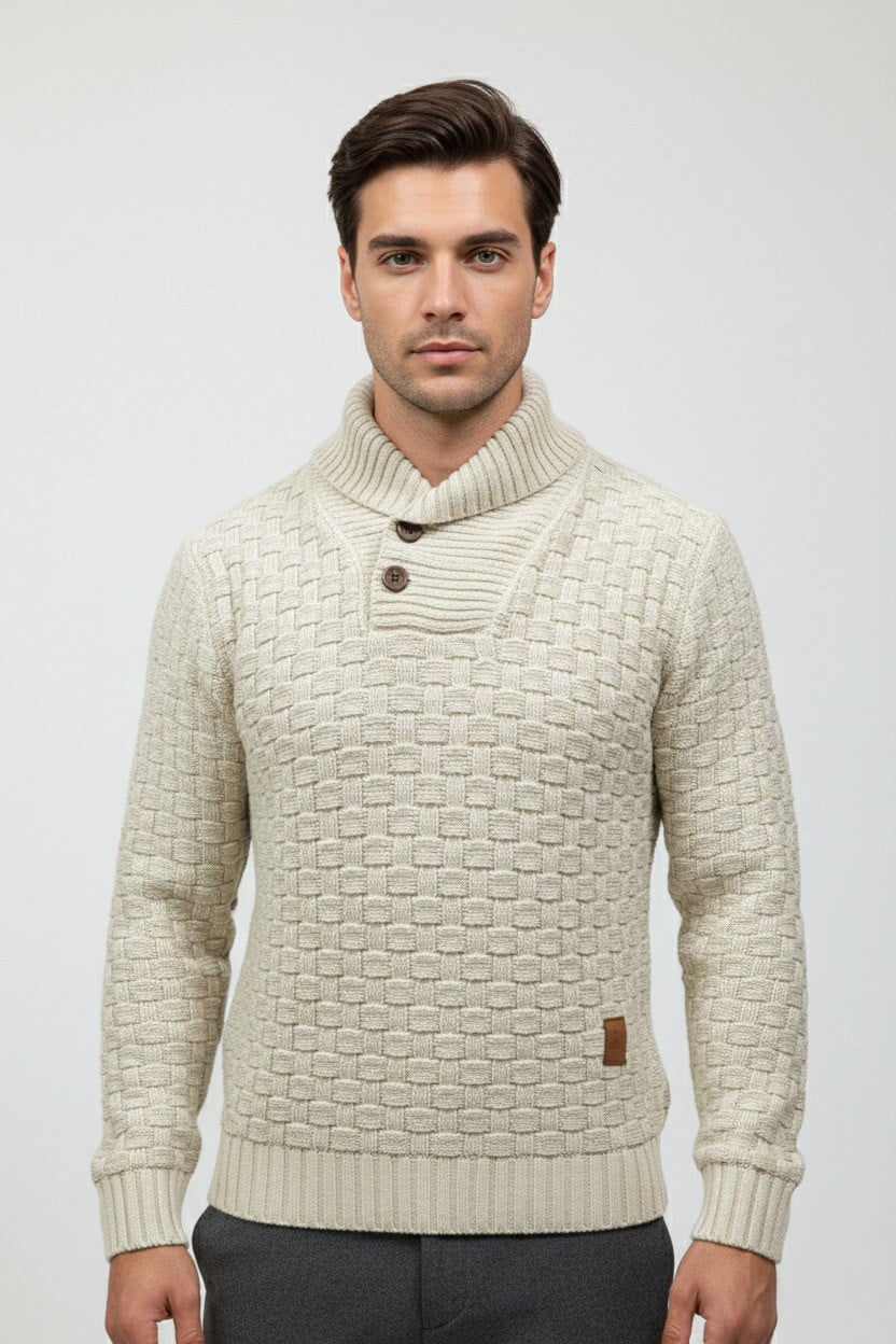Caurelle | Men’s Knitted Jumper – Classic Autumn Winter Knitwear