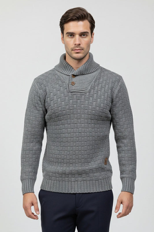 Caurelle | Men’s Knitted Jumper – Classic Autumn Winter Knitwear