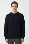 Caurelle | Men’s Knitted Jumper – Solid Crew Neck Autumn Winter