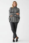 Caurelle | Women’s Knitted Jumper Dress – Cable Knit Autumn Winter