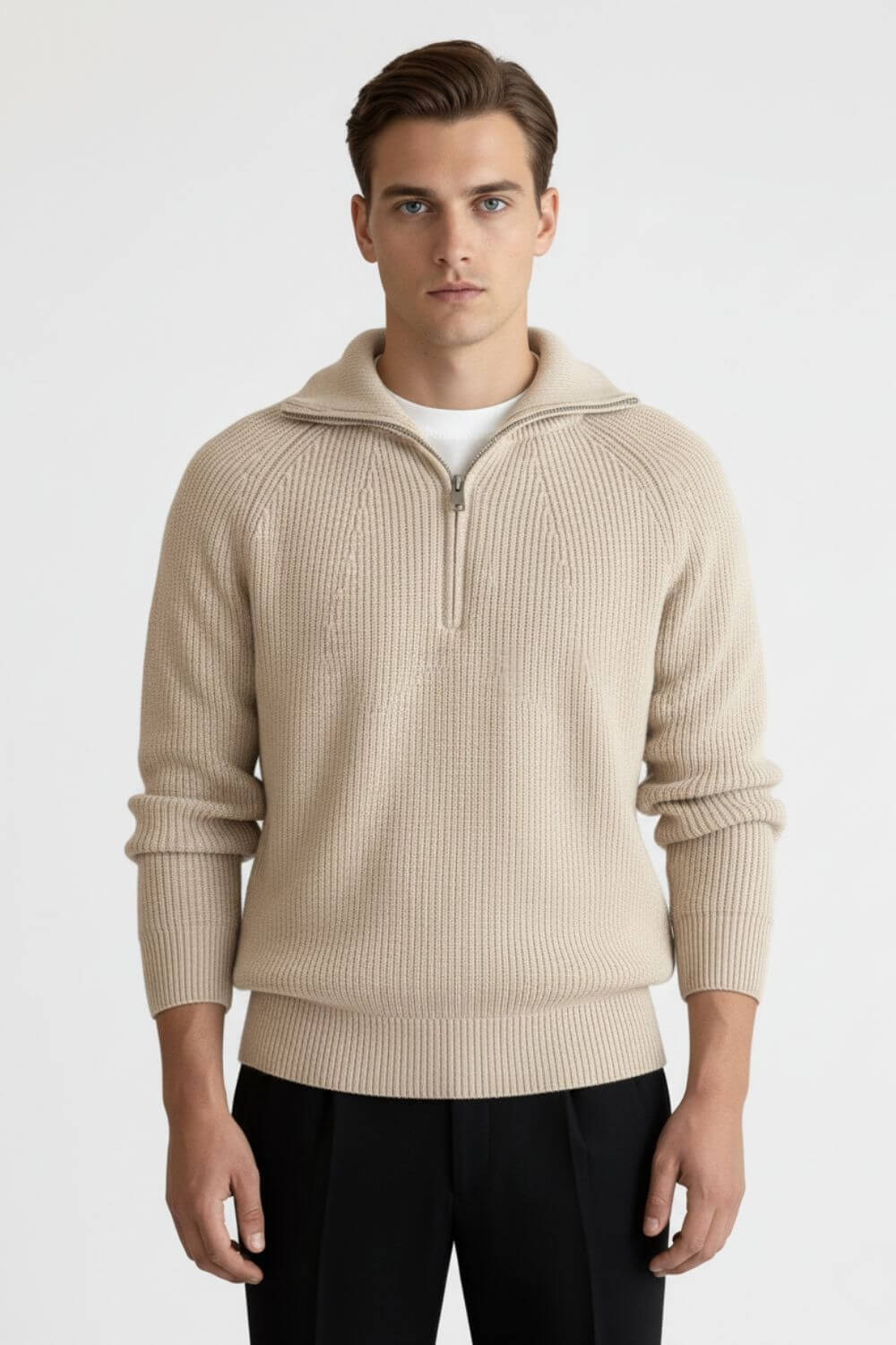 Caurelle | Men’s Knitted Jumper – Effortless Warmth for Autumn & Winter