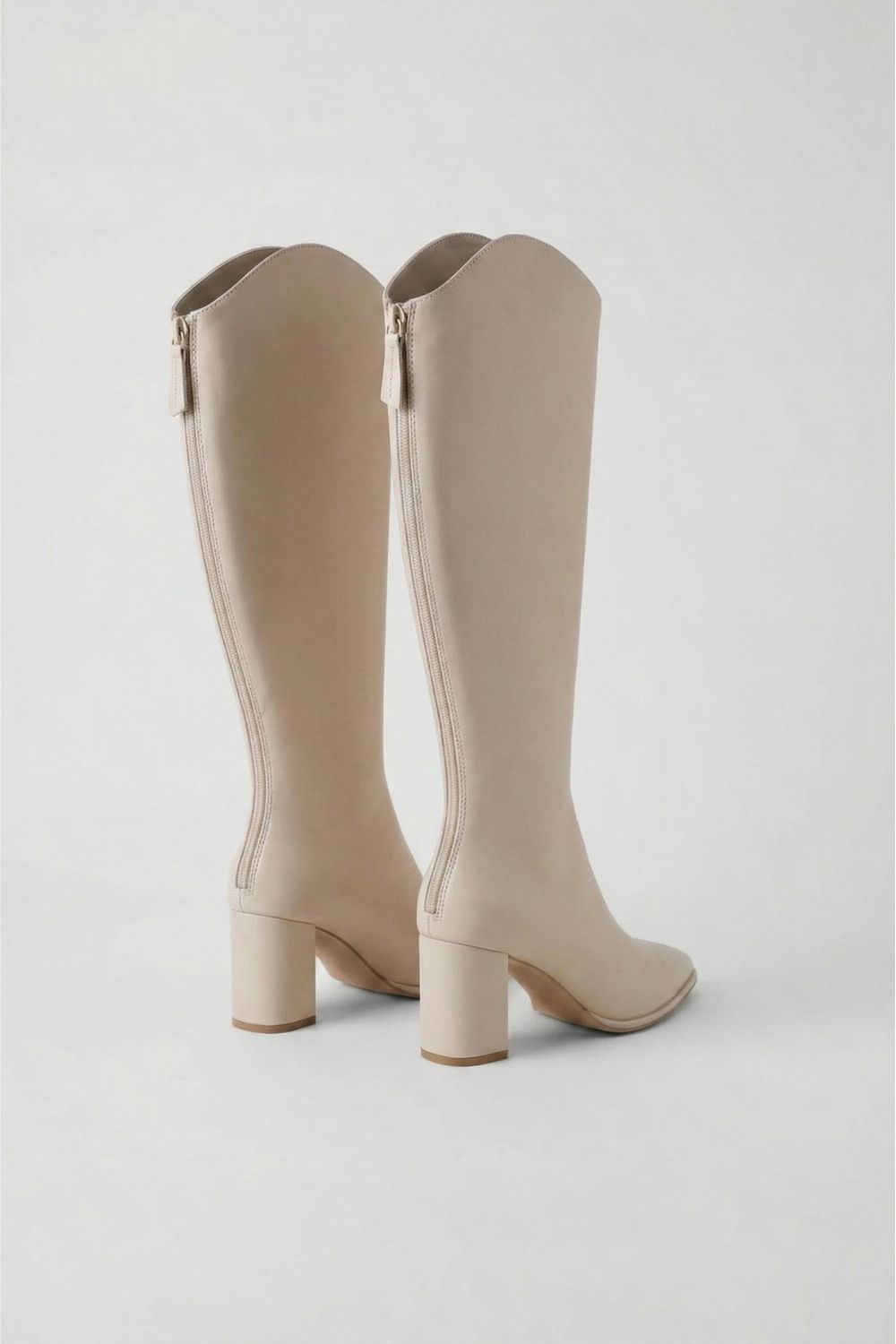 Caurelle | Women’s Knee-High Boots – Thick Heel Elegance