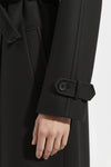 Caurelle | Women’s Belted Double-Breasted Long Coat