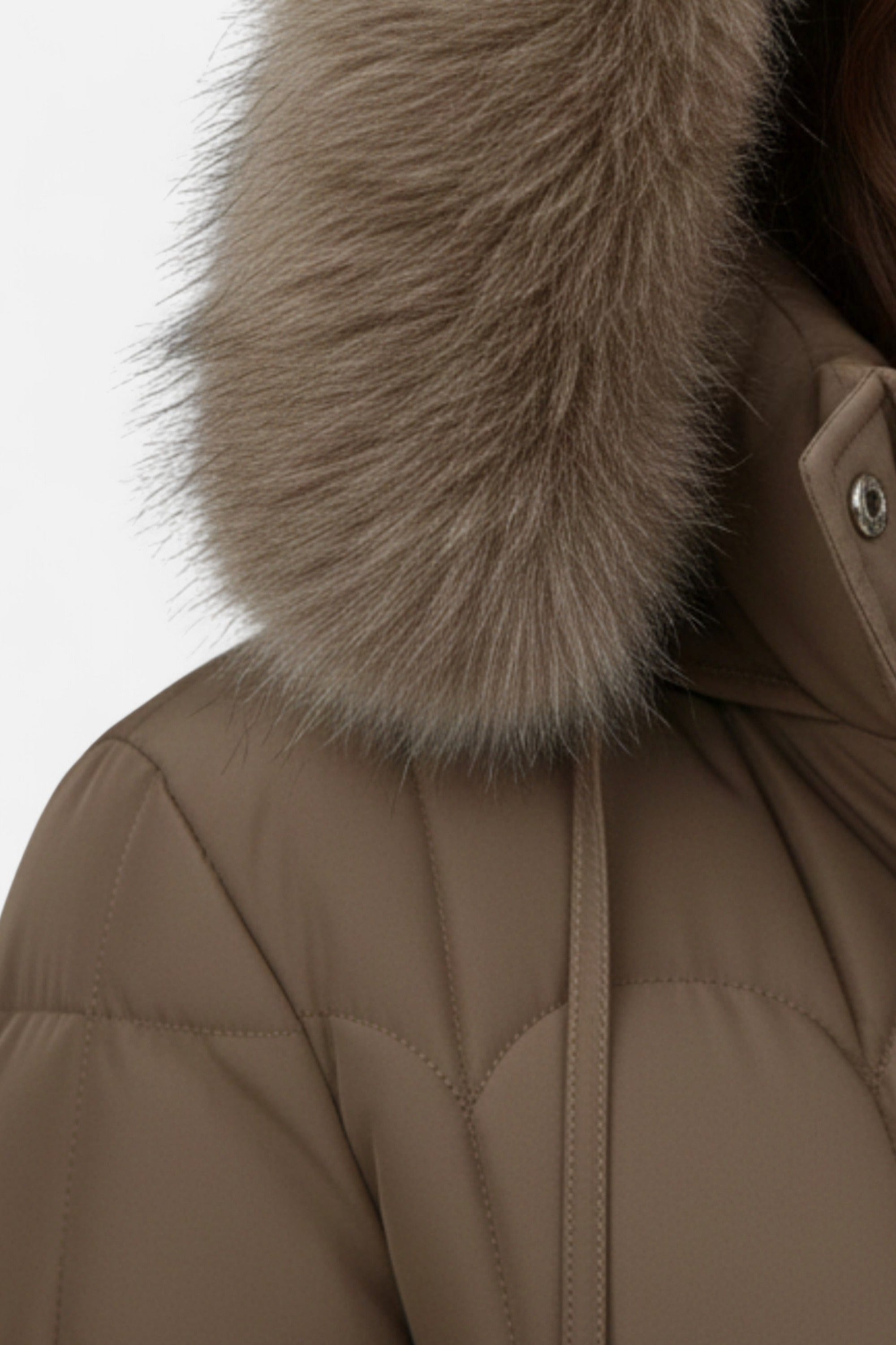 Caurelle | Women’s Long Faux Fur Puffer Coat