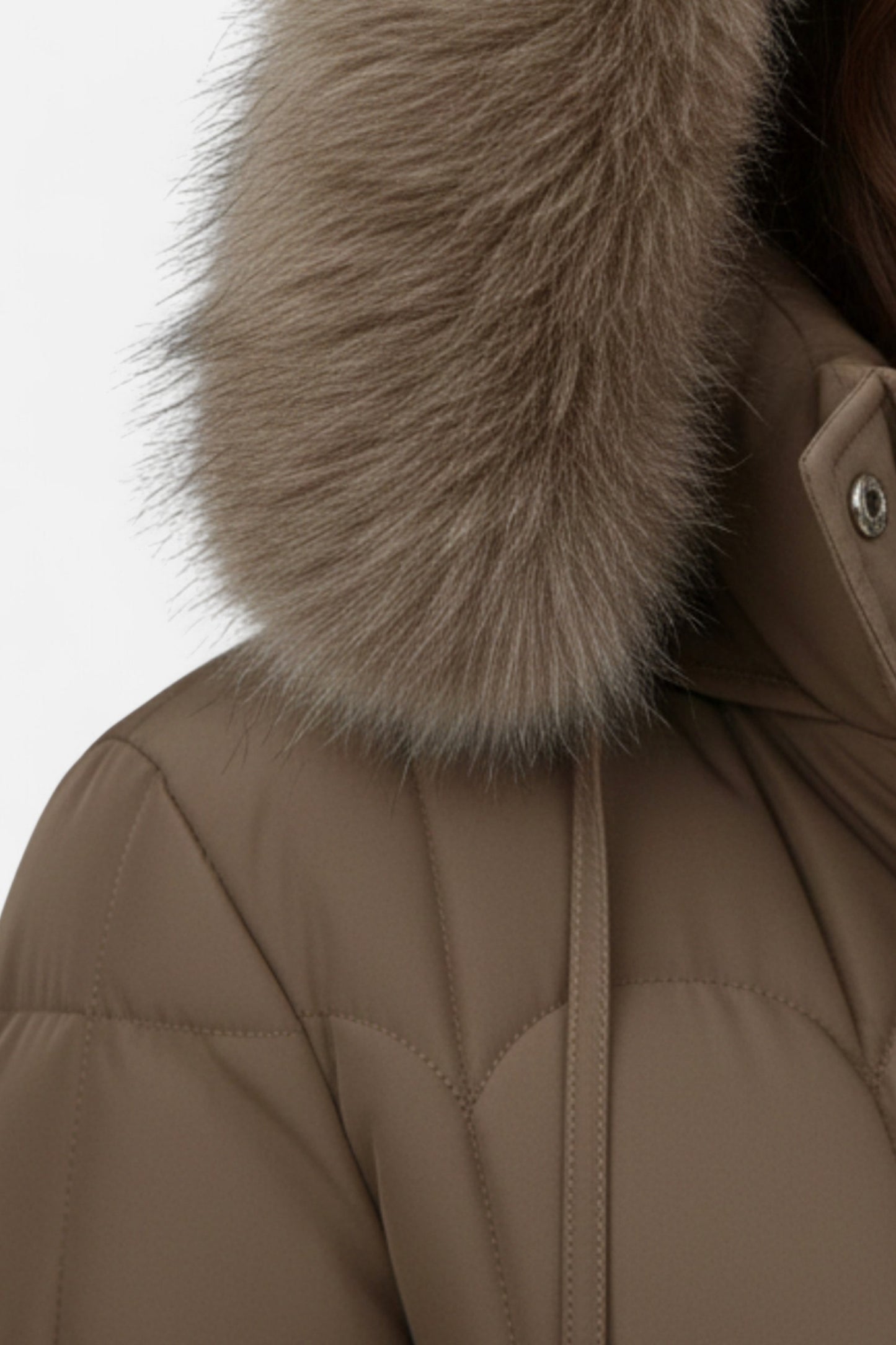 Caurelle | Women’s Long Faux Fur Puffer Coat