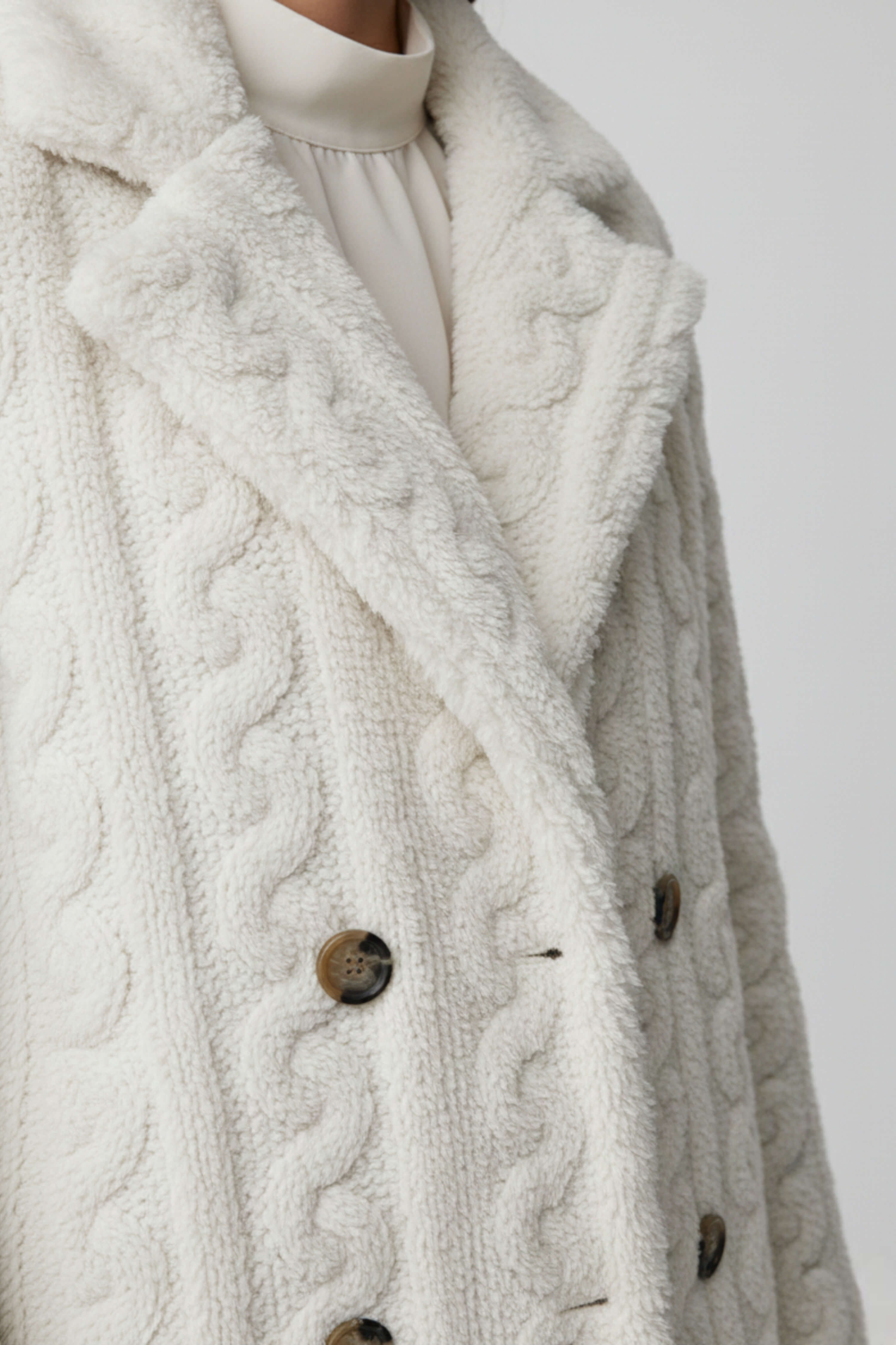 Caurelle | Women’s Textured Long Coat